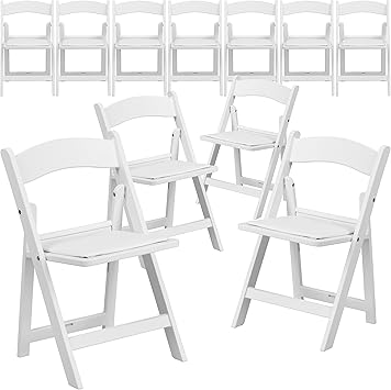 kids white folding chairs