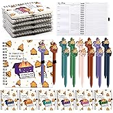 Resurhang 36 Pcs Dumpster Fire Gifts for Coworker Dumpster Fire Ballpoint Pen A6 to Do List Notepad Bulk Funny Employee Appreciation Gifts Pen with Weekly Planner for Staff Team Office (Colorful)