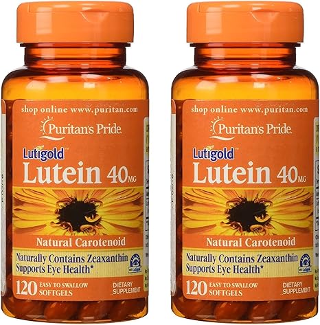 Amazon Puritan S Pride ピューリタンズプライド ルテイン Lutein 40mg 1錠 2個 Puritans Pride ルテイン
