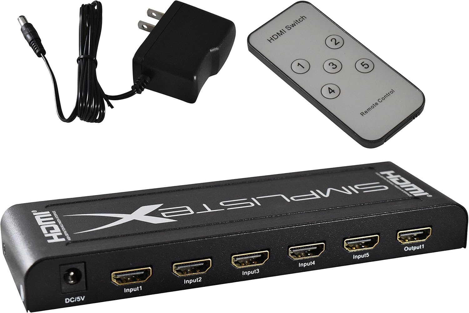 Hdmi controller. 3x hdmi port switch + remote control. avbox 4k 3x1 hdmi switcher. hdmi splitter 16 p. 3 inputs 1 output 1080p hdmi switcher user manual.