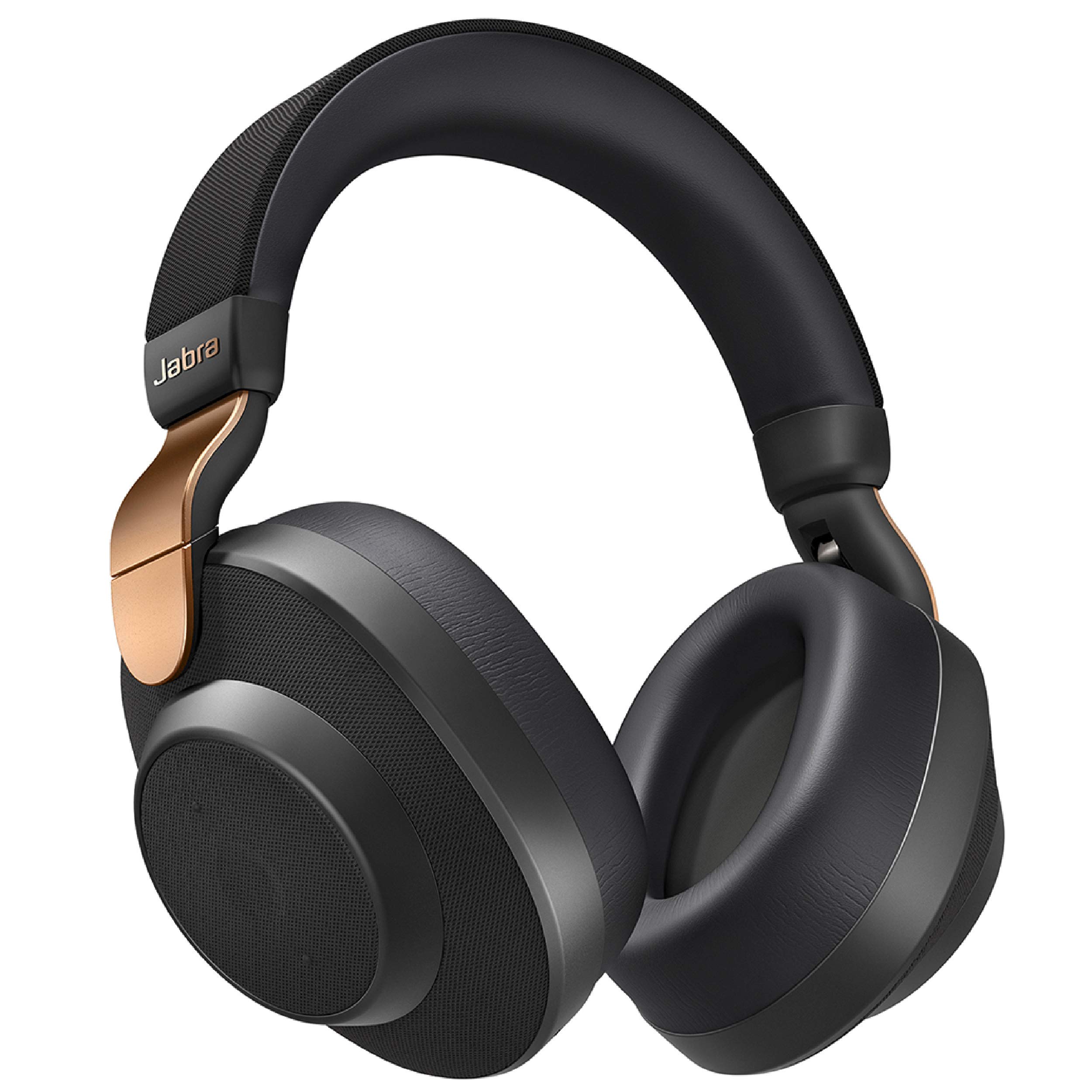 Jabra Elite 85h Auriculares inalámbricos con cancelación de ruido, color negro cobre – Auriculares Bluetooth compatibles con iPhone y Android – Micrófono integrado, batería de larga duración – Resistente a la lluvia y al agua