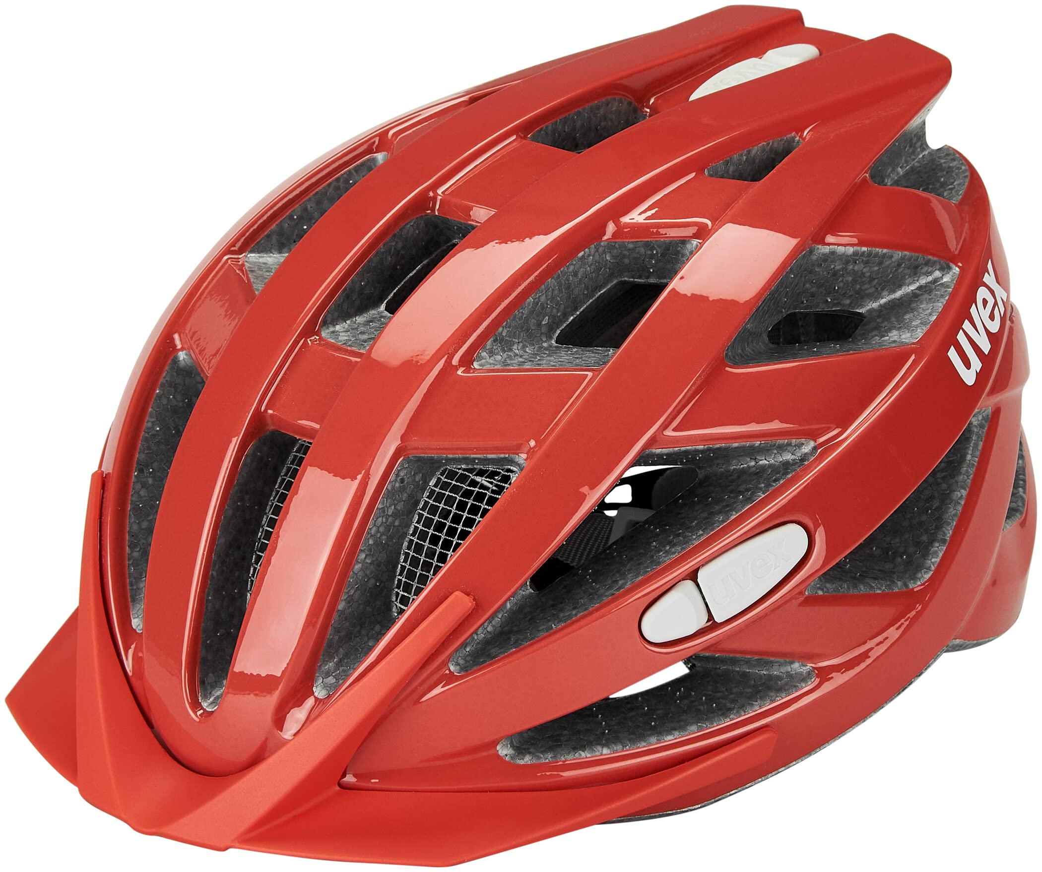 uvex i-vo 3D - lightweight all-round helmet for women and men - individually adjustable fit - expandable with LED light - grapefruit - 52-57 cm