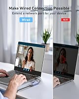 BENFEI USB 3.0 to Gigabit Ethernet LAN Adapter 1000Mbps for MacBook Surface Pro view 2
