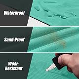 Odoland Outdoor Pocket Travel Blanket Beach Mat Waterproof Sand Proof 110x70 cm view 3