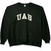 SDI Men's NCAA Alabama Birmingham Blazers 50/50 Blended 8-Ounce Vintage Crew Neck Sweatshirt