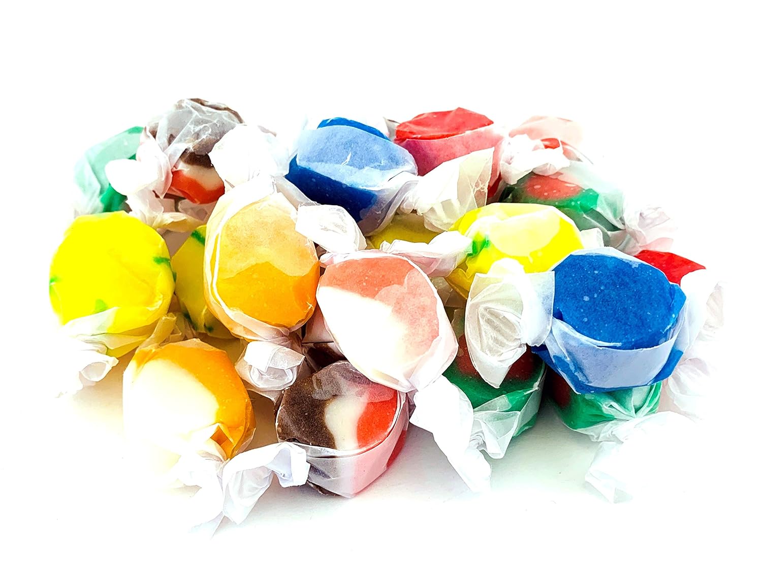 Amazon Com Sunny Island Bulk Assorted Salt Water Taffy Candy Gluten Free Candies 2 Pounds Bag Grocery Gourmet Food