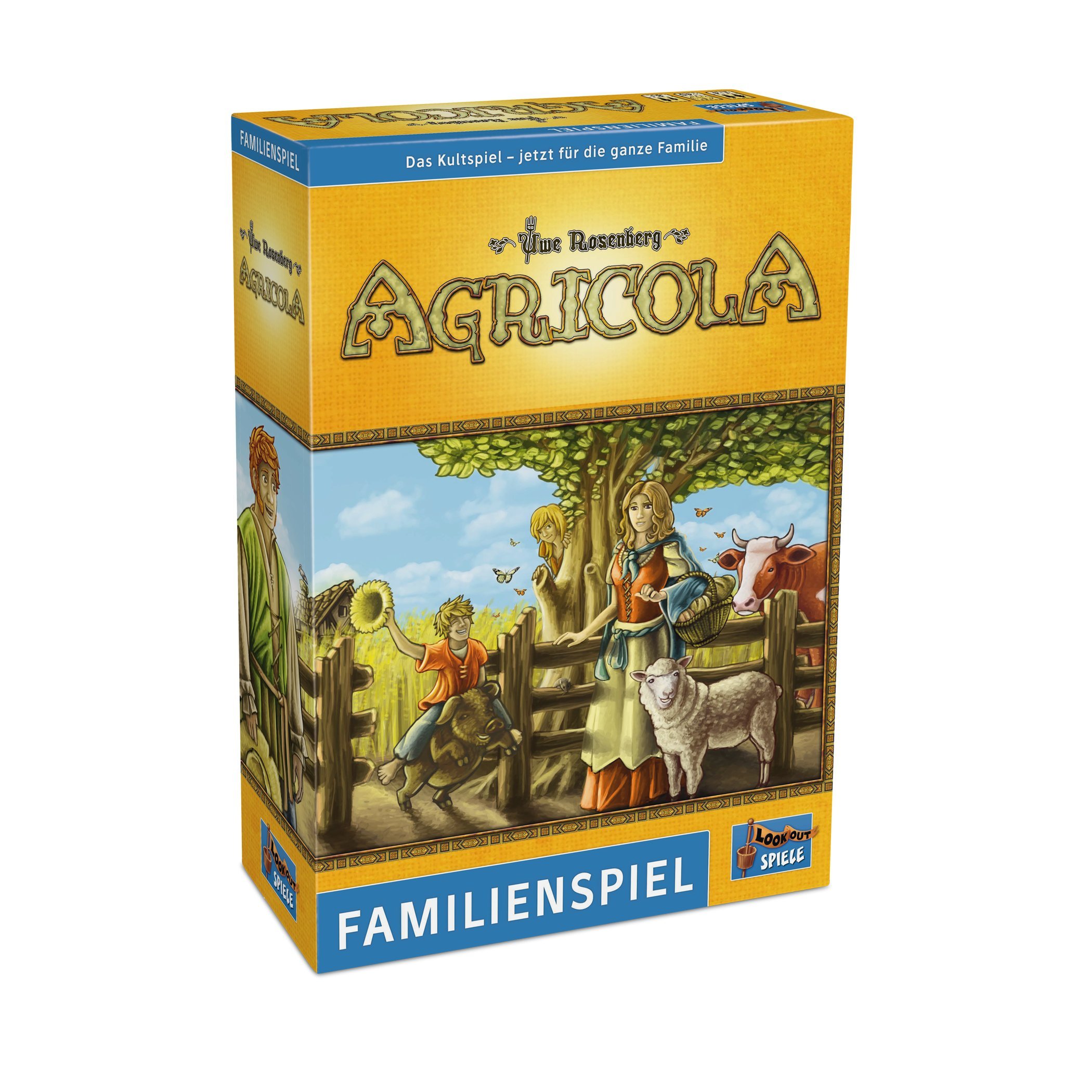 Lookout Agricola Family Game Board Game 1-4 Players from 8+ Years 45 Minutes German
