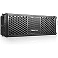 Sound Town ZETHUS Series 2 X 5 Line Array Loudspeaker System with Titanium Compression Driver, Black (ZETHUS-205V2)