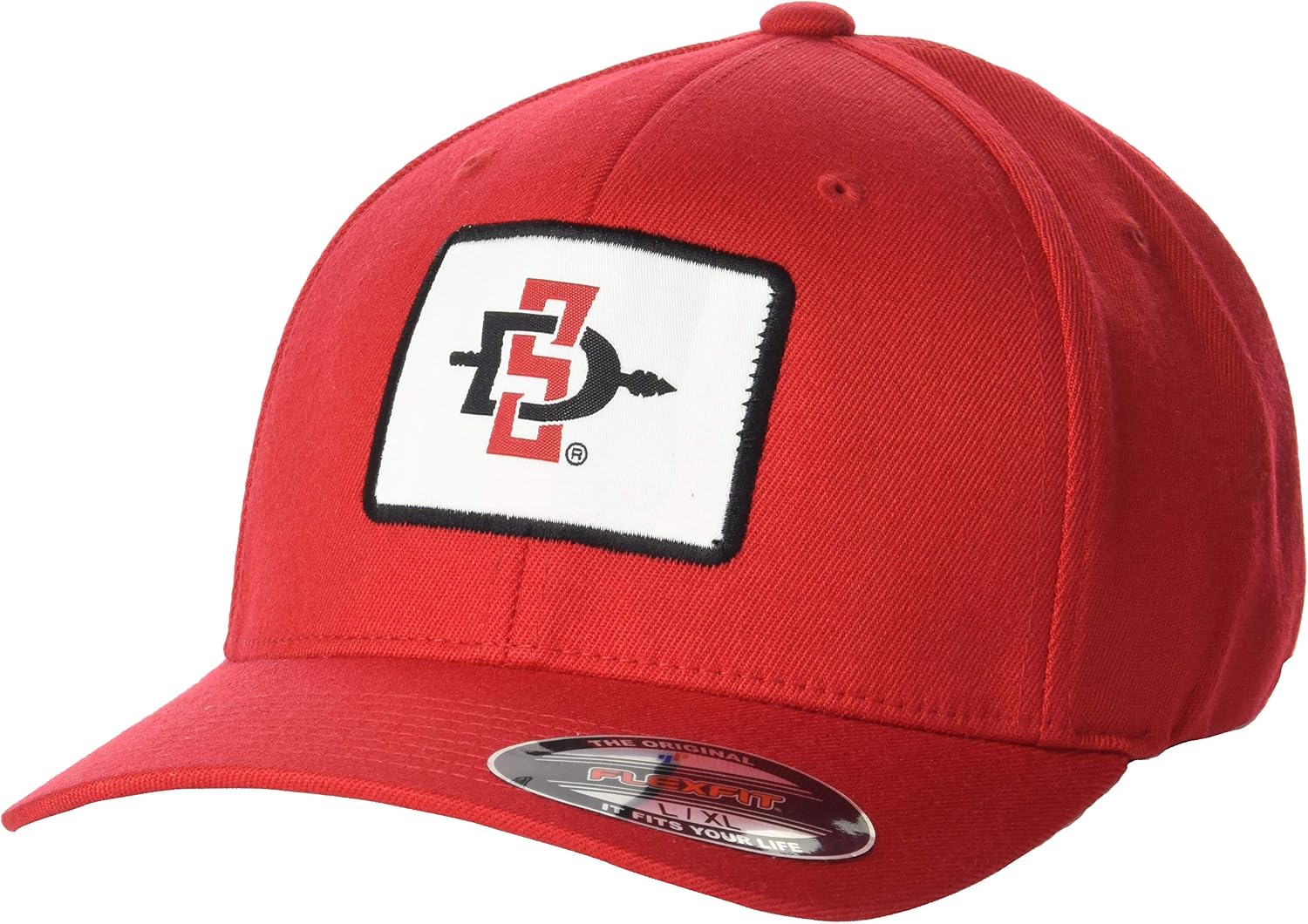 Amazon.com : Ouray Sportswear NCAA San Diego State Aztecs Men's Flexfit ...
