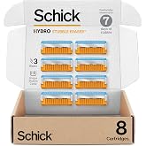 Schick Hydro Stubble Eraser Refills &mdash; Stubble Razor Refills, 8 Count