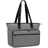 Trunab Teacher Bag Tote, Large Utility Tote for Women with Multiple Pockets Fits 15.6'' Laptop for Work, Office, Business