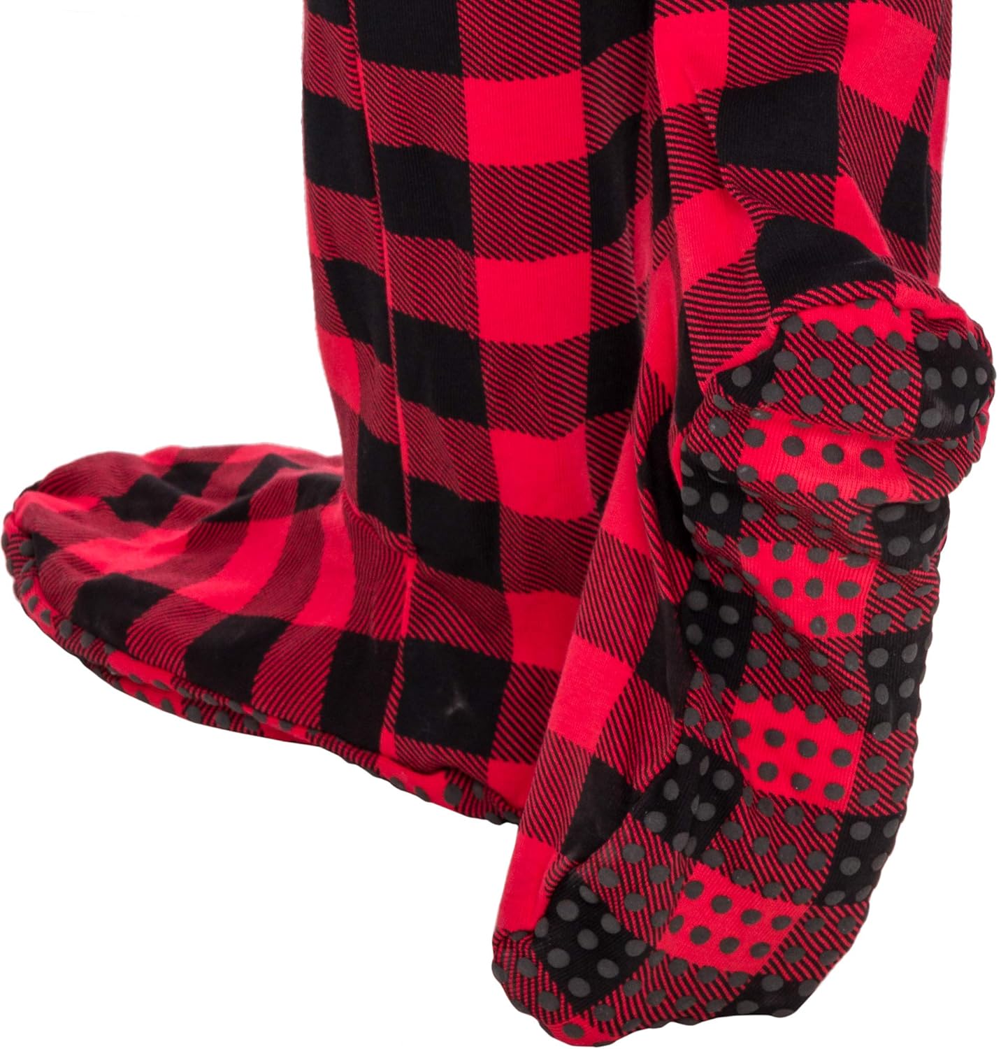 Red Holiday Pajamas Full Zip Footed One Piece Loungewear Silver Lilly Womens Buffalo Plaid Clothing Novelty Kanakadurgamma Org