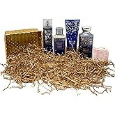 Bath & Body Works Dream Bright Gold Woven Basket Deluxe Gift Set - Fragrance Mist, Body Cream, Body Wash and Body Lotion - with a Himalayan Salts Springs Bar Soap - Full Size