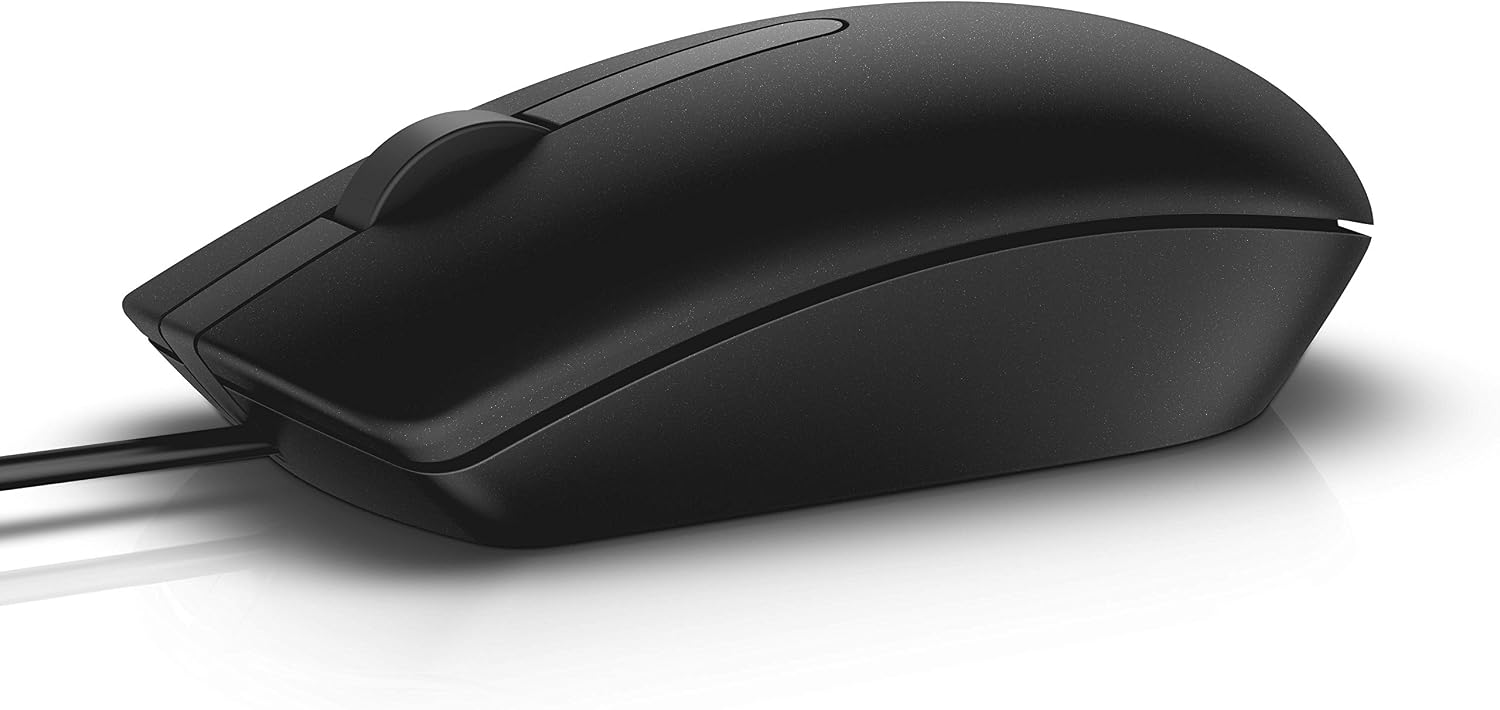 Dell MS116 Mouse Model 15VVH, Black - Image 3