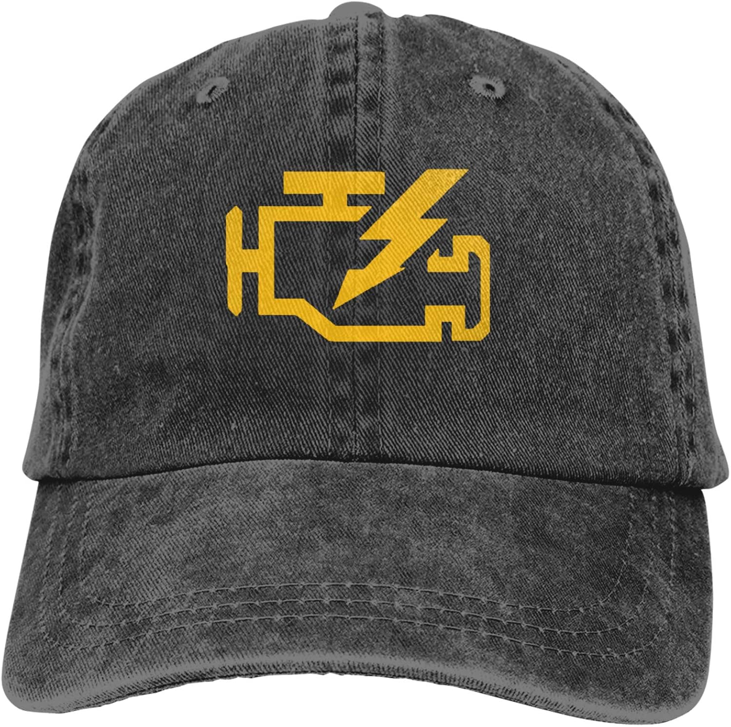 Check Engine Light Mechanic Auto Repair Men & Women Hat Caps Unisex