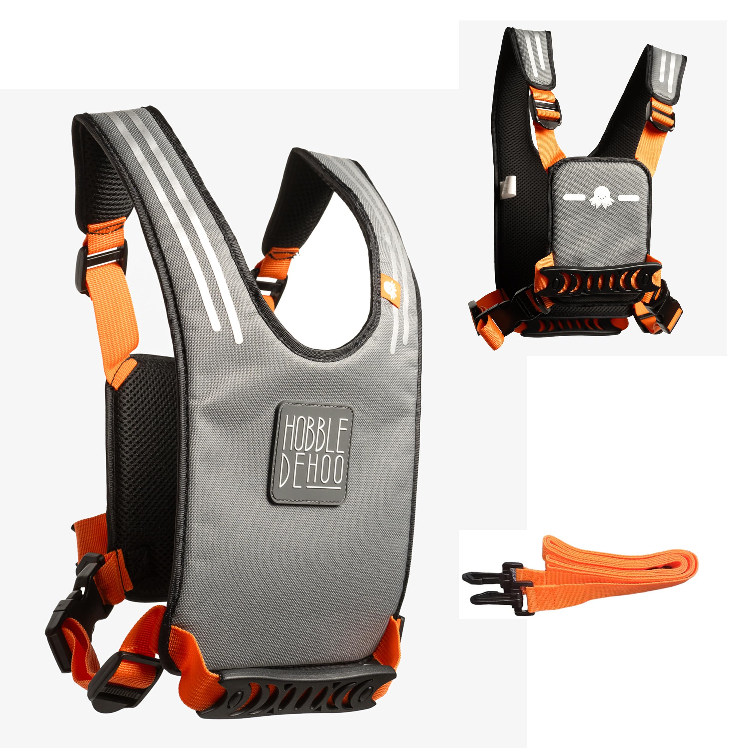 Grey Hobbledehoo Harness with Leash For older children and Teens Aged 7+ Years, SEN Harness For Elopment & Autism Safety Awareness