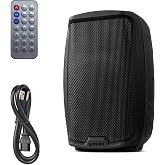 Gemini 8" Bluetooth PA Speaker, 300 Watts, TWS Link (AS-2108BT) | 8" powered PA, Class AB - XLR, RCA, 1/4" mic &amp; guitar in, XLR out - Bluetooth, USB, SD, FM, TWS