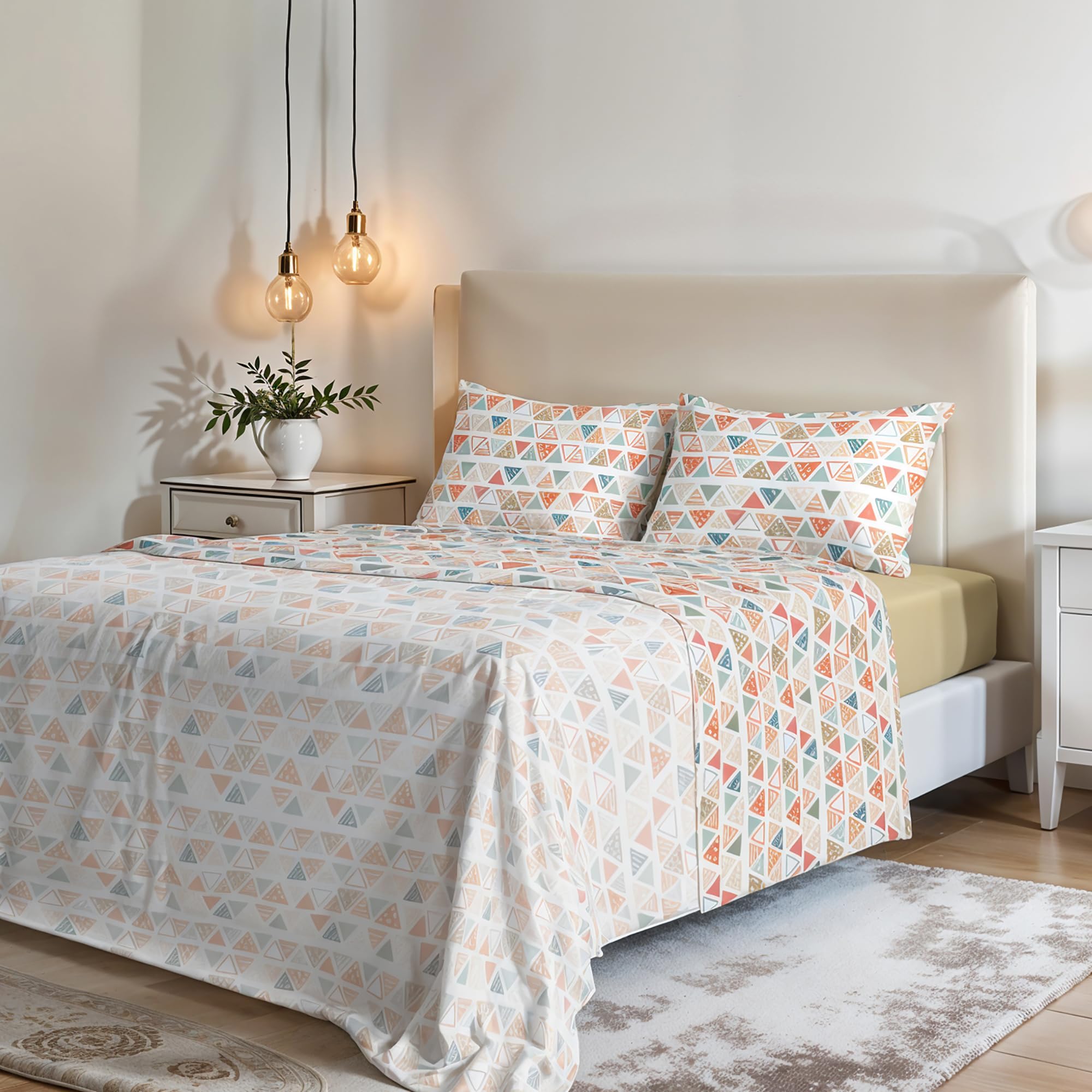 Italian Bed Linen Fantasy Bed Linen Set, Different, Double