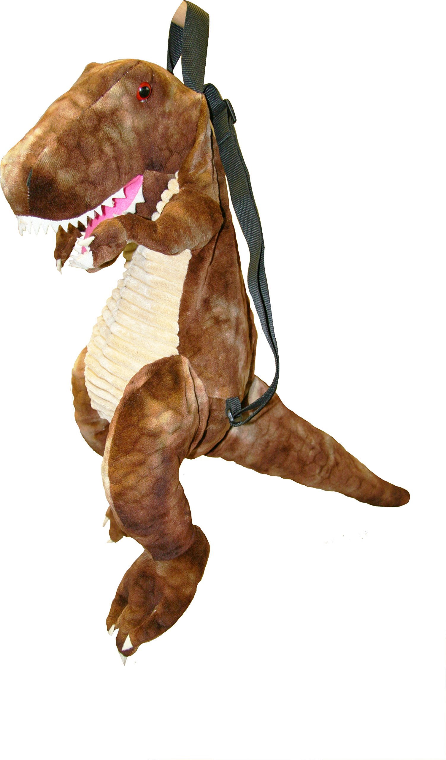 Great Gizmos WY0003NHM Brown T-Rex Dinosaur Children's Backpack