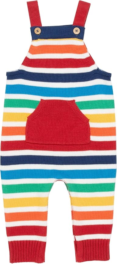rainbow dungarees baby