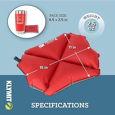 klymit inflatable pillow