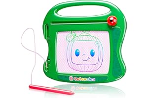 Lollipop Magnetic Board Cocomelon Travel Sketcher | Drawing Pad for Kids with Magnetic Pen - Creative Play on The Go Great Cocomelon Toys for Girls and Boys