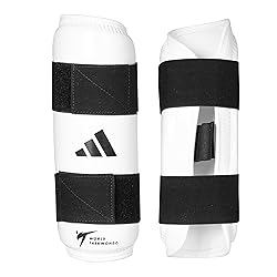 adidas WTF Taekwondo Forearm Protector (Small) White