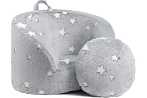 ALIMORDEN Snug-Arch Toddler Couch, Comfy Foam Baby Chair, Ergonomic Toddler Chair with a Snug Embrace Design for Boys and Girls