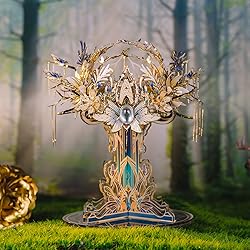 MU Fairy Series Elf Crowns 3D Metal Model Kits