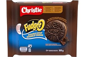 Fudgee-O Double Stuf Creme Filled Sandwich Cookies 303 g