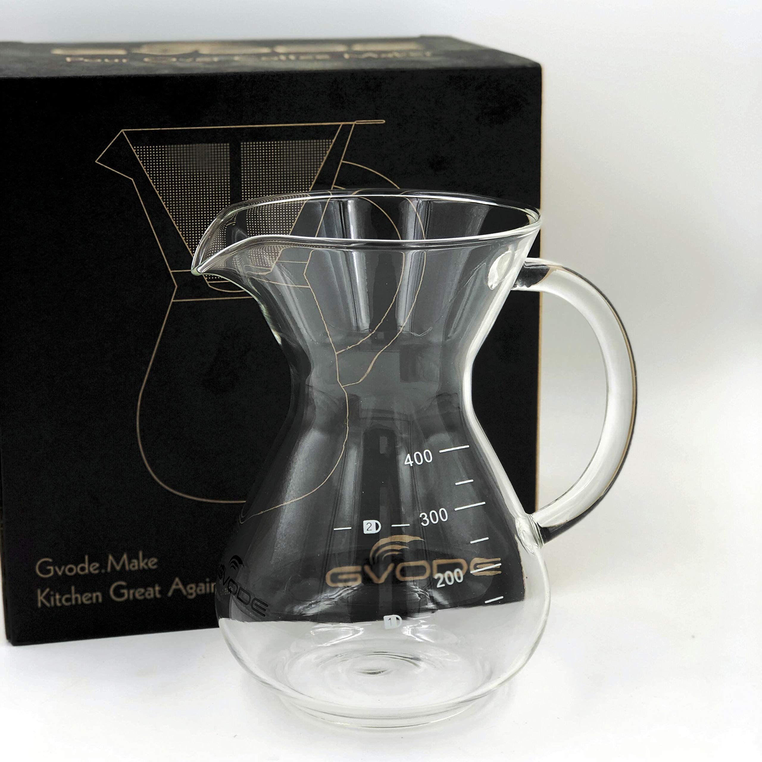 GVODE Pour Over Coffee Maker,14 oz Hand Manual Coffee Dripper eBay