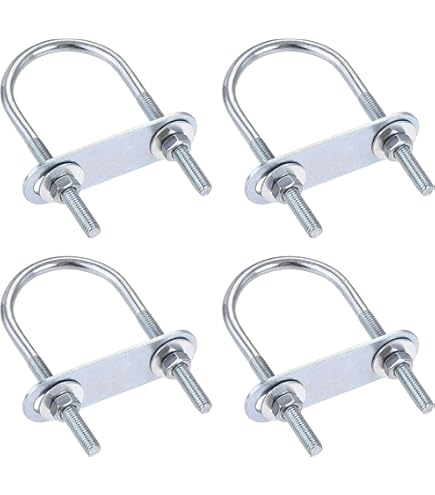 Amazon.com: National Hardware N222-083 2190 U Bolts in Zinc