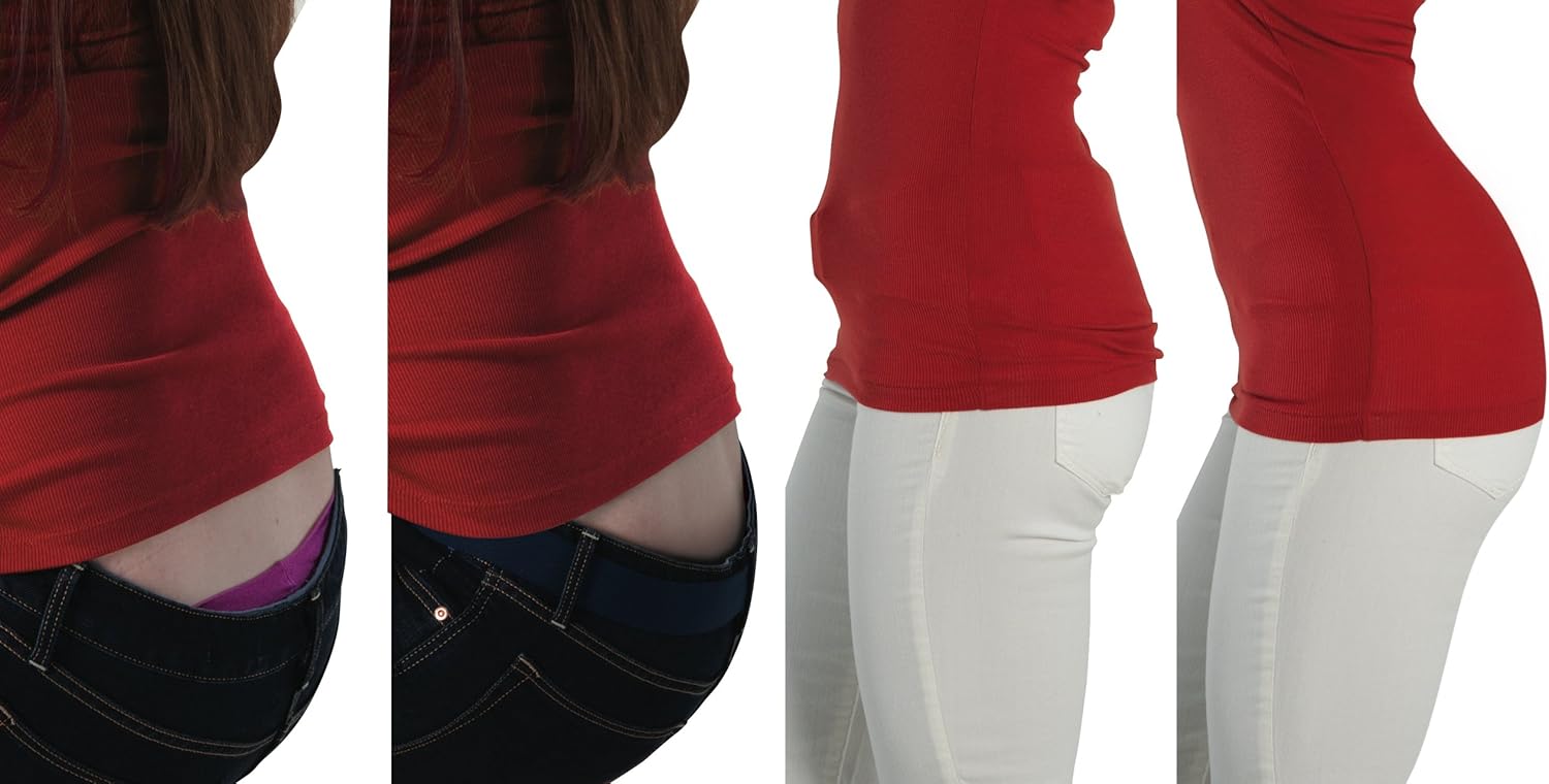 Flat Buckle No Show Easily Adjustable Belt for No Buckle Bulge by Beltaway, The Virtually Invisible Belt For Women at  Women’s Clothing store