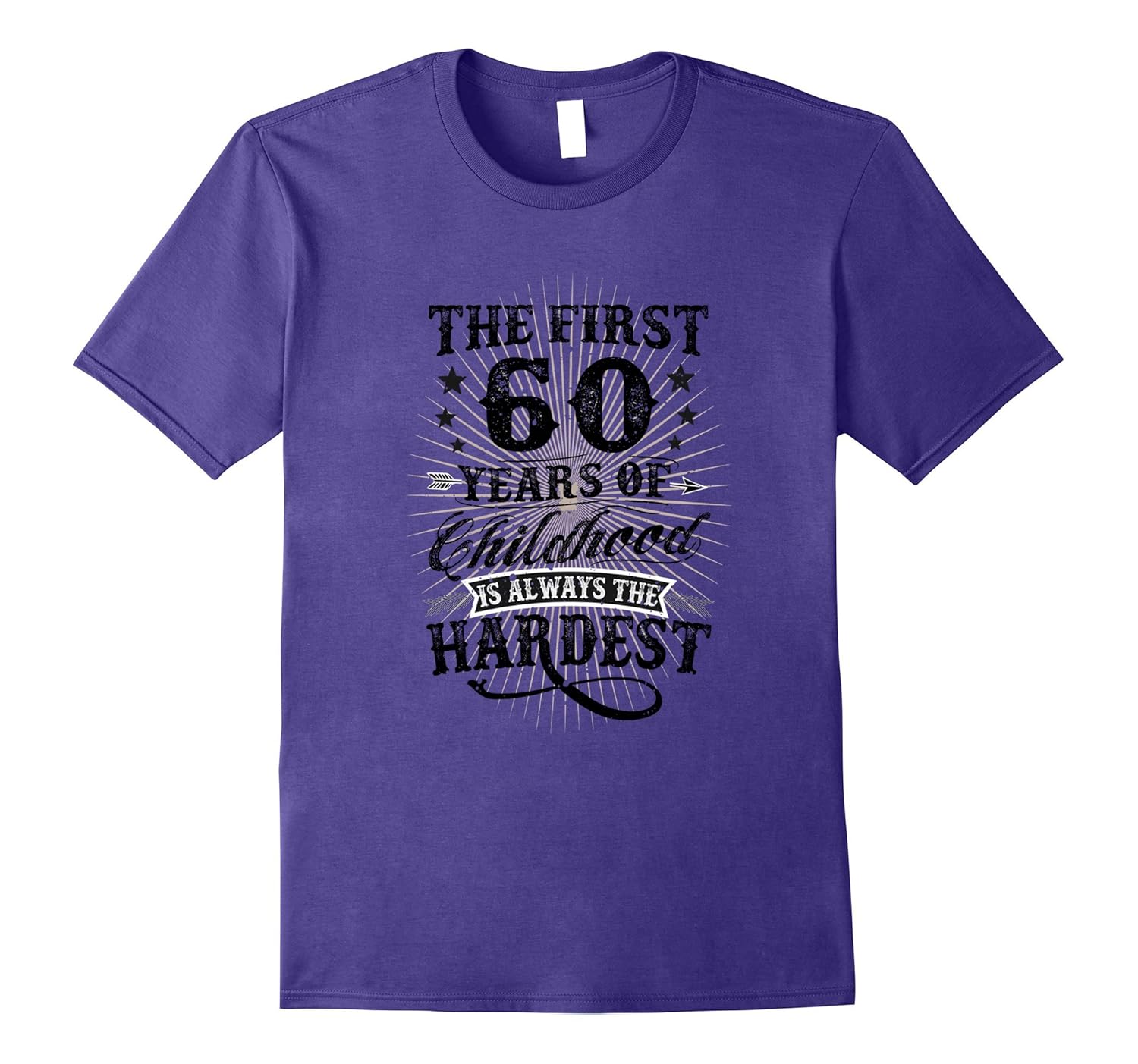 Fun Vintage Retro 60 Year Old Gag Gift T-Shirt 60th Birthday-ANZ