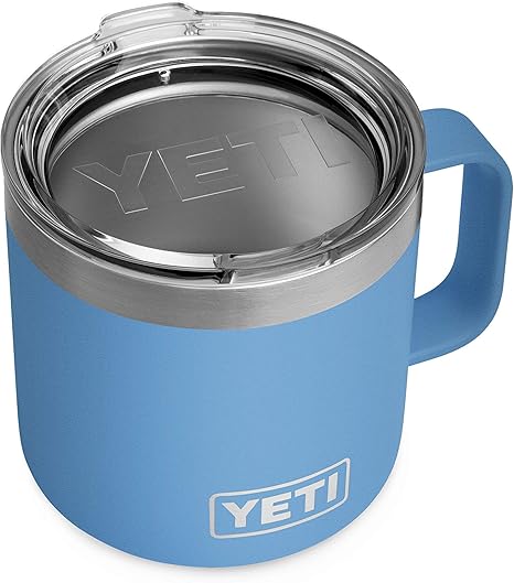 yeti rambler 14 oz stainless steel vacuum insulated mug lid