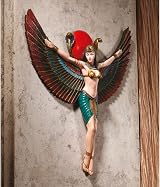 Design Toscano Goddess Isis Wall Sculpture 14 Inch Polyresin Indoor Art view 1