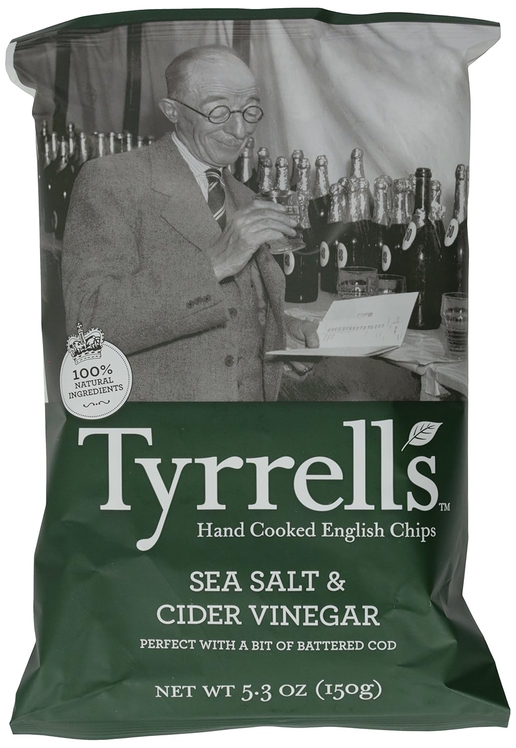 Amazon Com Tyrrell S Crisps Sea Salt And Cider Vinegar 5 3 Ounce