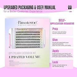 Pawotence Lash Extension Kit DIY 280pcs Individual