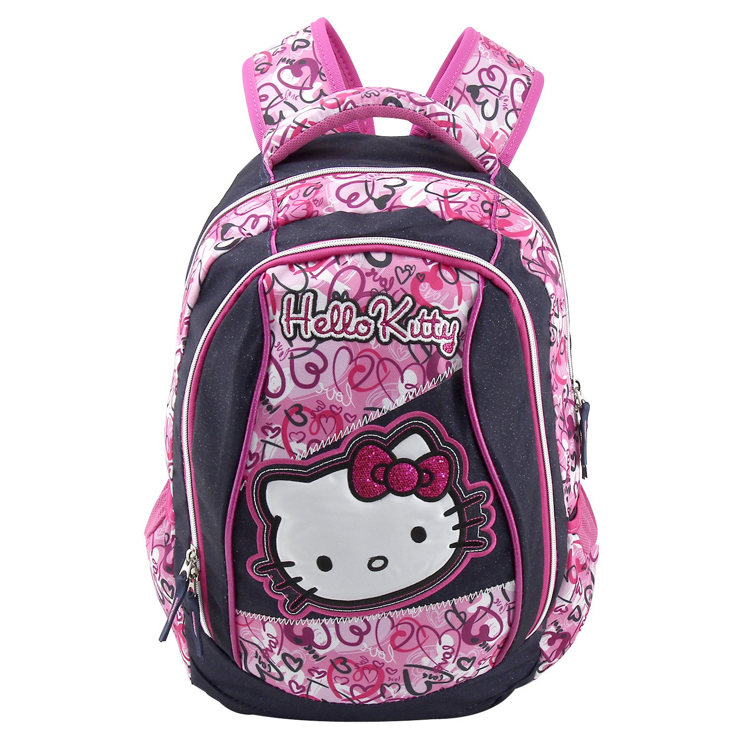 Hello Kitty 16310 Children's Backpack, Pink/Dark Blue Amazon.co.uk