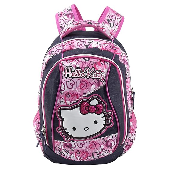 Hello Kitty 16310 Children's Backpack, Pink/Dark Blue Amazon.co.uk