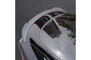 Bomely Spoiler Wing Compatible with 2017-2023 Tesla Model 3 Spoiler Wing Sports Cars Rear Spoiler Car Styling Kits Tesla Model 3 Accessories (Matte Carbon Fiber Pattern)