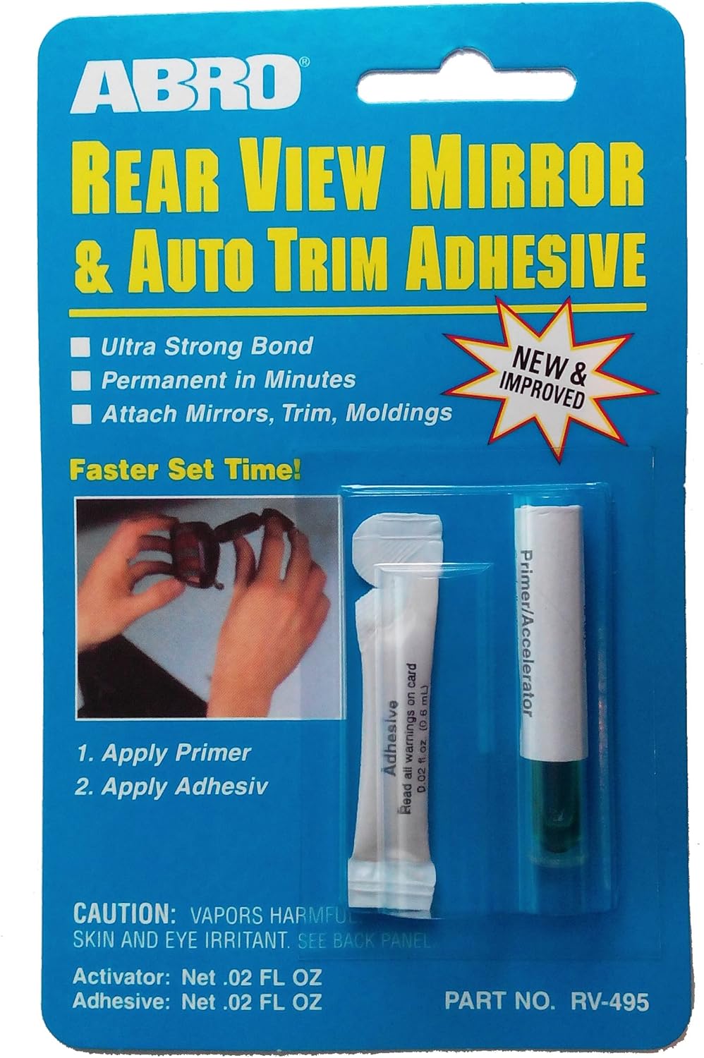 ABRO rear view mirror & Auto trim adhesive Automotive