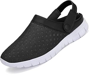 SAGUARO Unisex Clogs Sommer Hausschuhe Leicht Gartenschuhe Gr. 36-48