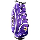 Team Golf NFL Lightweight, 10-Way Club Divider, Spring Action Stand, Insulated Cooler Pocket, Velcro Glove and Umbrella Holder & Lift Assist Handles