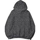 Navonta Womens Camo Hoodie Maple Leaf Print Oversized Fleece Hooded Sweatshirt Trendy Graphic Hoodie Pullover with Pocket