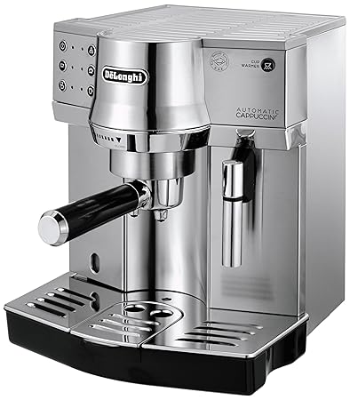 DeLonghi EC 860.M Espresso-Siebträgermaschine (1450 W) silber