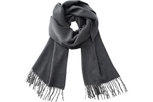 CALVIN & OLIVIA Lightweight Ultra-Soft Scarf - Perfect Holiday Gift for Men & Women