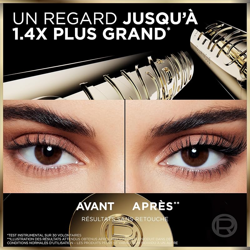 L'Oréal Paris Panorama Mascara Volume Cils Démultipliés Noir Regard Agrandi