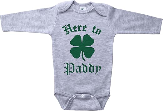 st patrick's day baby onesie