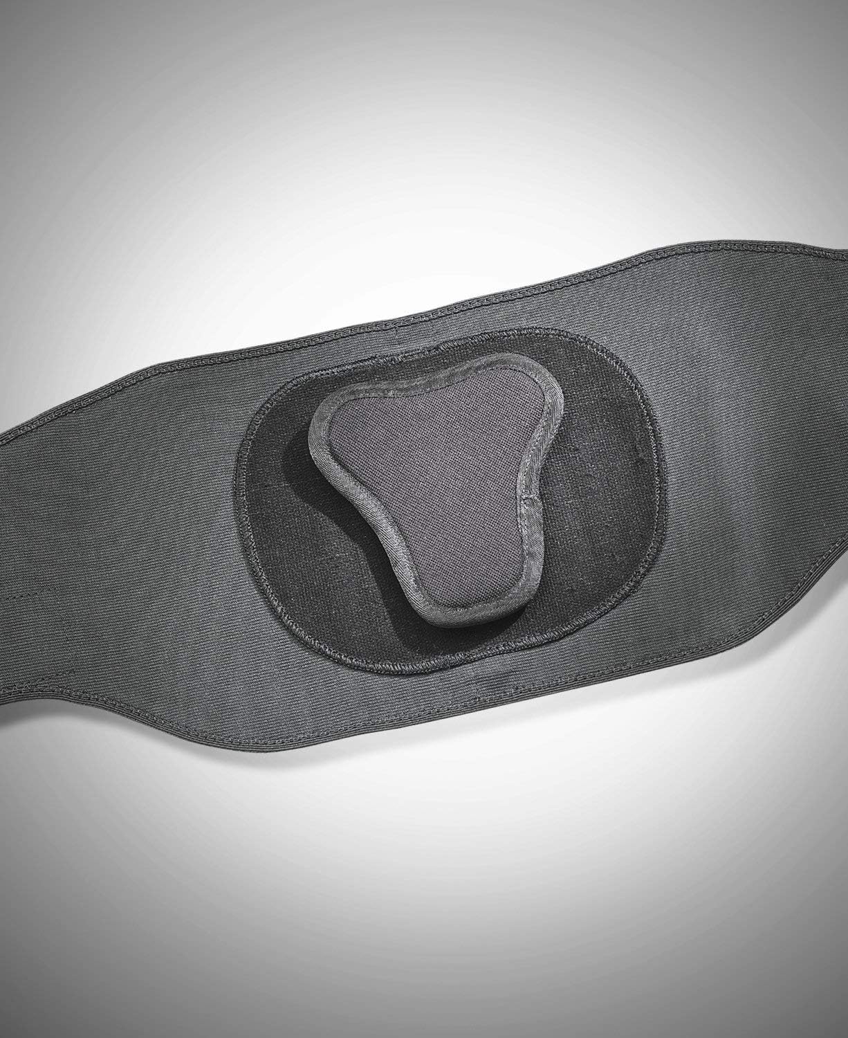 Mueller Lumbar Support Back Brace with Removable Pad, Black S/M: Health & Personal Care